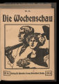 Die Wochenschau / 6,2. Jahrgang 1914 (unvollständig)