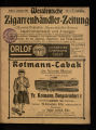 Westdeutsche Zigarrenhändler-Zeitung / 5. Jahrgang 1914 (unvollständig)