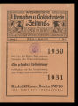 Westdeutsche Uhrmacher- und Goldschmiede-Zeitung / 19. Jahrgang 1931