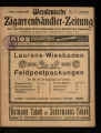 Westdeutsche Zigarrenhändler-Zeitung / 6. Jahrgang 1915
