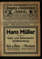 Westdeutsche Uhrmacher- und Goldschmiede-Zeitung / 12. Jahrgang 1923 (unvollständig)