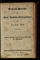 General-Bericht des Königlich-Rheinischen Medicinal-Collegii / 1831