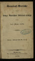 General-Bericht des Königlich-Rheinischen Medicinal-Collegii / 1838