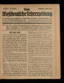 Neue Westdeutsche Lehrer-Zeitung / 31. Jahrgang 1925 (unvollständig)