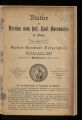 Blätter des Vereins vom heil. Karl Borromäus in Bonn / NF14.1900