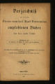 Verzeichniß der von dem Verein vom heil. Karl Borromäus in Bonn empfohlenen Bücher / 1890
