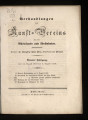 Verhandlungen des Kunstvereins für die Rheinlande und Westfalen/ 9.1837/38