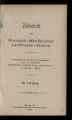 Zeitschrift des Rheinisch-Westfälischen Landmesser-Vereins / 1908