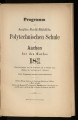 Programm der Königlichen Rheinisch-Westfälischen Polytechnischen Schule zu Aachen / 3.1872/73 