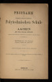 Programm der Königlichen Rheinisch-Westfälischen Polytechnischen Schule zu Aachen / 8.1877/78