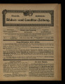 Rheinisch-westfälische Bäcker- und Conditor-Zeitung / 1914