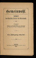 Das Gemeinwohl / 34/35.1921/22