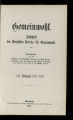 Das Gemeinwohl / 23.1910/11