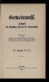 Das Gemeinwohl / 28.1915/16