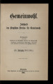 Das Gemeinwohl / 20.1907/08