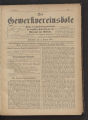 Der Gewerkvereinsbote / 3. Jahrgang 1903 (unvollständig)