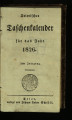 Trierischer Taschenkalender / 21. Jahrgang 1826