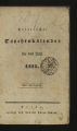 Trierischer Taschenkalender / 28. Jahrgang 1833