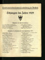 Stadtverordnetenversammlung zu Aachen / 1929