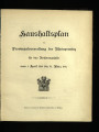Haushaltsplan der Provinzialverwaltung der Rheinprovinz / 1910