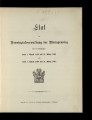 Etat der Provinzialverwaltung der Rheinprovinz / 1899/00