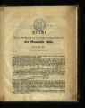 Bericht über die Verwaltung und den Stand der Angelegenheiten der Gemeinde Köln / 1862
