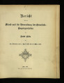 Bericht über den Stand und die Verwaltung der Gemeinde-Angelegenheiten der Stadt Köln / 1888/89