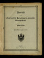 Bericht über den Stand und die Verwaltung der Gemeinde-Angelegenheiten der Stadt Cöln / 1907