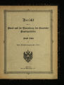 Bericht über den Stand und die Verwaltung der Gemeinde-Angelegenheiten der Stadt Cöln / 1911