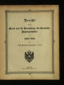 Bericht über den Stand und die Verwaltung der Gemeinde-Angelegenheiten der Stadt Cöln / 1913