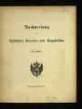 Nachweisung der städtischen Beamten und Angestellten / 1900