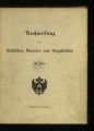 Nachweisung der städtischen Beamten und Angestellten / 1901