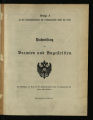 Nachweisung der Beamten und Angestellten / 1910