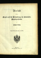 Bericht über den Stand und die Verwaltung der Gemeinde-Angelegenheiten der Stadt Köln / 1908