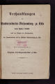 Verhandlungen der Stadtverordneten-Versammlung zu Köln / 1859