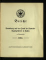 Bericht über die Verwaltung und den Stand der Gemeinde-Angelegenheiten in Aachen / 1918