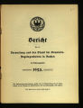 Bericht über die Verwaltung und den Stand der Gemeinde-Angelegenheiten in Aachen / 1925