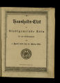 Haushalts-Etat der Stadtgemeinde Köln / 1895