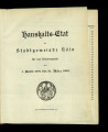 Haushalts-Etat der Stadtgemeinde Köln / 1897