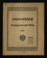 Jahresabschluß der Stadtgemeinde Köln / 1920
