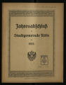 Jahresabschluß der Stadtgemeinde Köln / 1922