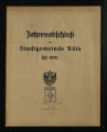 Jahresabschluß der Stadtgemeinde Köln / 1929