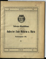 Jahres-Abschlüsse der Kassen der Stadt Mülheim am Rhein / 1911