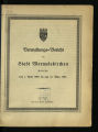 Verwaltungs-Bericht der Stadt Wermelskirchen / 1925/26