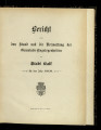 Bericht über den Stand und die Verwaltung der Gemeinde-Angelegenheiten der Stadt Kalk / 1898/99