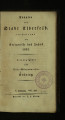 Annalen der Stadt Elberfeld / X. Jahrgang 1823, Heft VIII