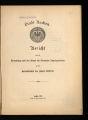 Bericht über die Verwaltung und Stand der Gemeinde-Angelegenheiten zu dem Haushaltsetat / 1896/97