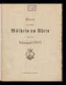 Etats der Stadt Mülheim am Rhein für das Rechnungsjahr / 1891/92