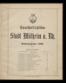 Haupt-Haushaltsplan der Stadt Mülheim am Rhein für das Rechnungsjahr / 1900