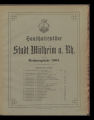 Haupt-Haushaltsplan der Stadt Mülheim am Rhein für das Rechnungsjahr / 1904